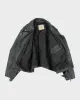 Vintage 90's Heavyweight Leather Biker Jacket - XL sold by Rokit
