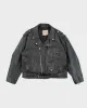 Vintage 90's Heavyweight Leather Biker Jacket - XL sold by Rokit