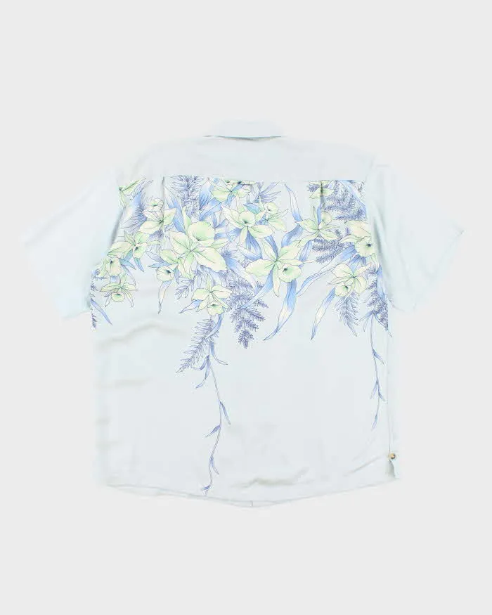 Vintage 90s Visitor Silk Hawaiian Shirt - L sold by Rokit product image thumbnail 2