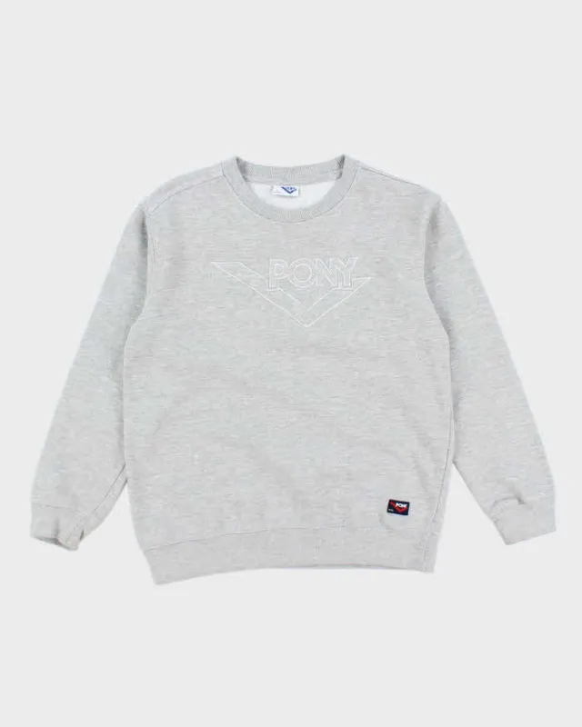 Vintage 2000's Pony Embroidered Logo Sweatshirt - L sold by Rokit