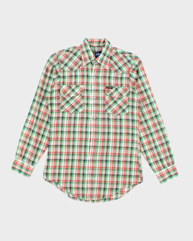 Vintage 90s Wrangler Western Shirt - S sold by Rokit