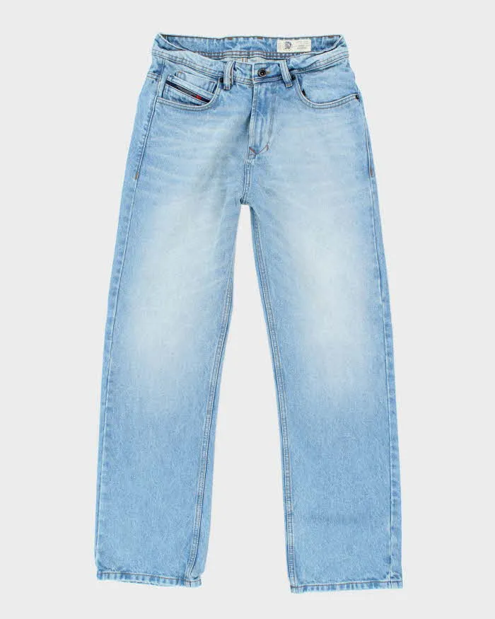 Vintage Y2K Diesel Straight Leg Light Wash Jeans - W32 L31 sold by Rokit