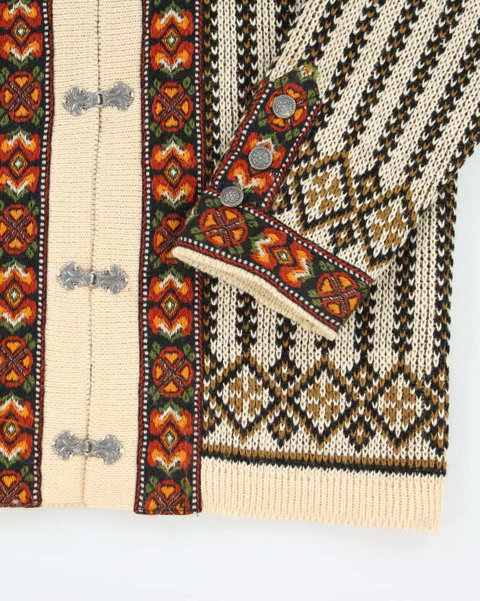 Vintage Nordstikk Icelandic Knit Clasp Chunky Cardigan - L sold by Rokit product image thumbnail 3