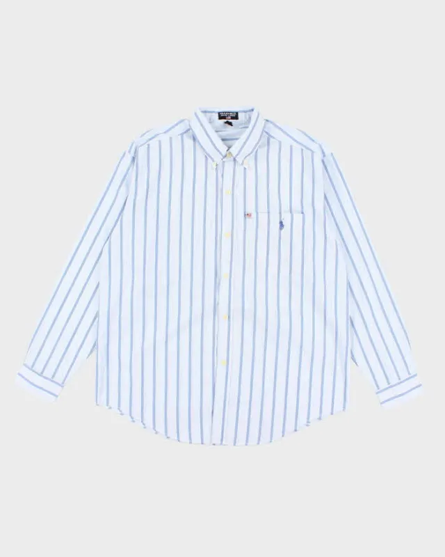 Vintage Polo Jeans Ralph Lauren Checked Oversized Long Sleeve Shirt - L sold by Rokit