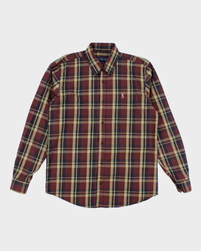 Vintage Ralph Lauren Checked Long Sleeve Shirt - XL sold by Rokit