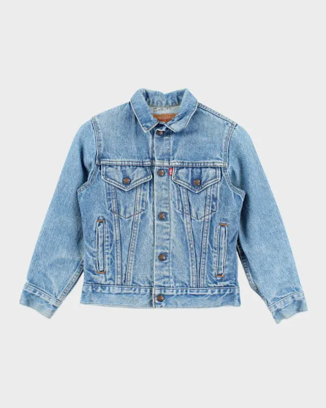 Vintage 90's Women's Levi's Light Wash Denim Jacket - L sold by Rokit