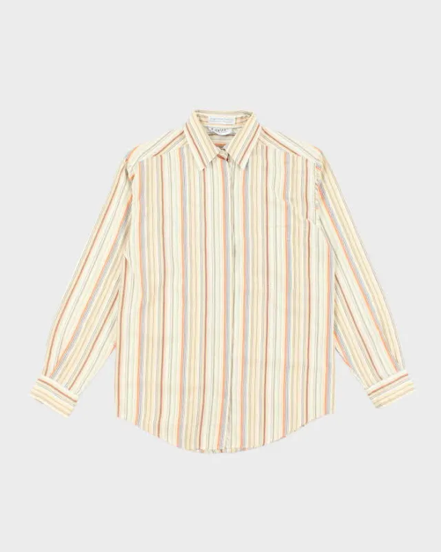 Vintage Tabi Striped Blouse - M sold by Rokit