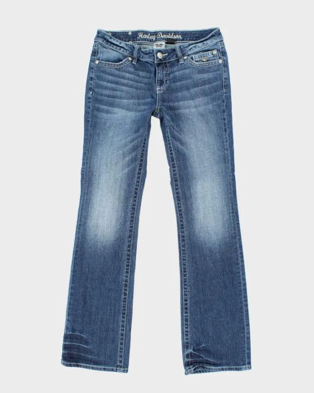 Vintage Y2k 00s Harley Davidson Flared Jeans - W32 L32 sold by Rokit