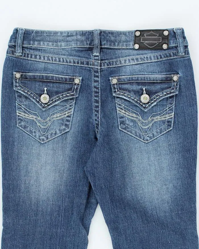 Vintage Y2k 00s Harley Davidson Flared Jeans - W32 L32 sold by Rokit product image thumbnail 4