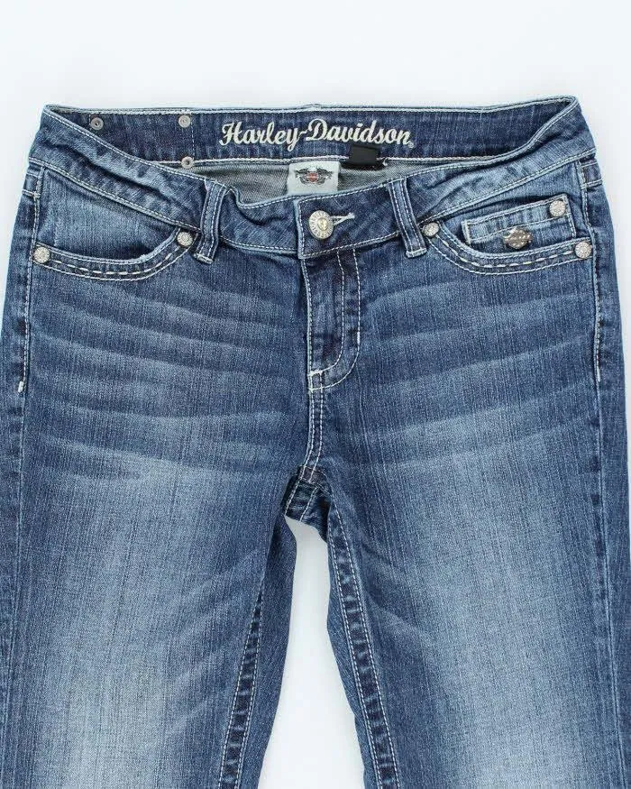 Vintage Y2k 00s Harley Davidson Flared Jeans - W32 L32 sold by Rokit product image thumbnail 3