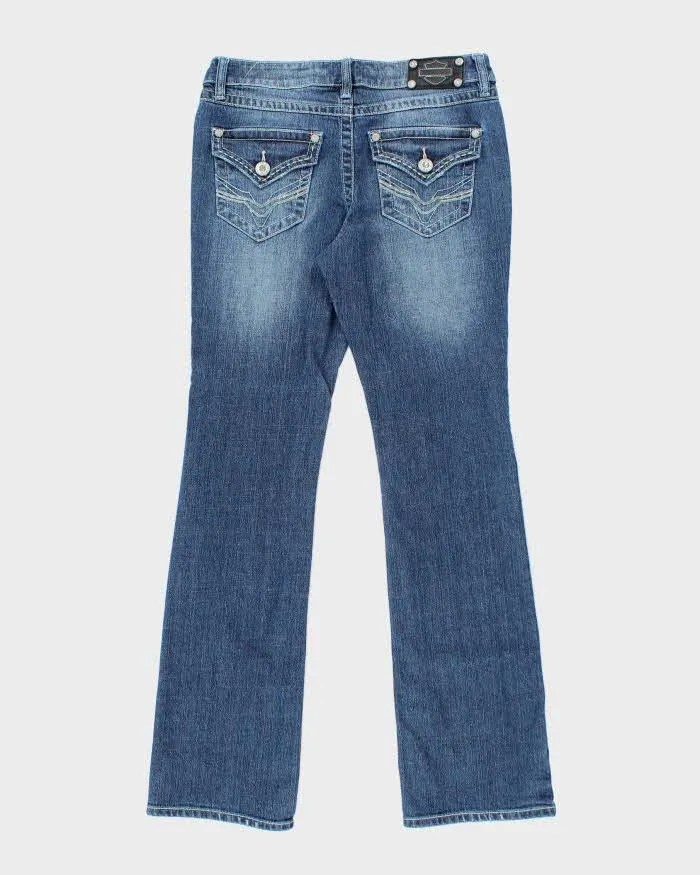 Vintage Y2k 00s Harley Davidson Flared Jeans - W32 L32 sold by Rokit product image thumbnail 2