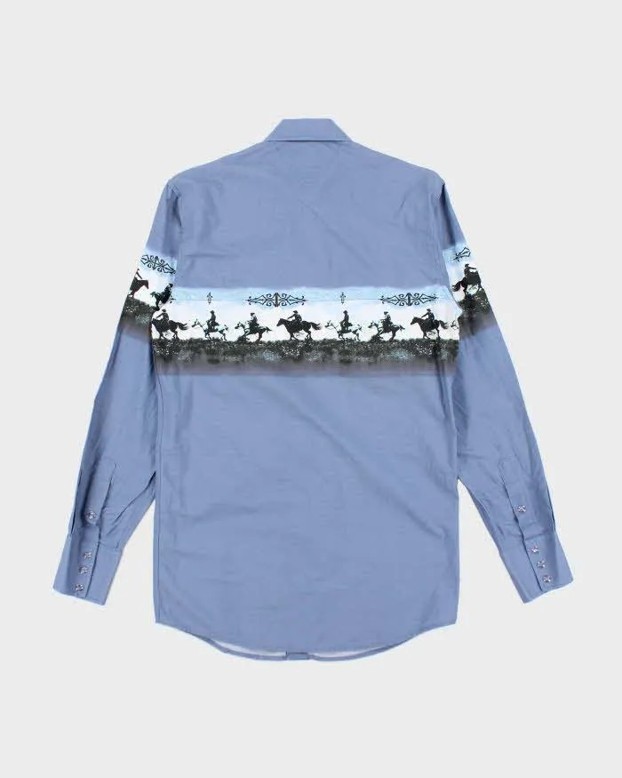 Panhandle Slim Blue Western Shirt - S sold by Rokit product image thumbnail 2