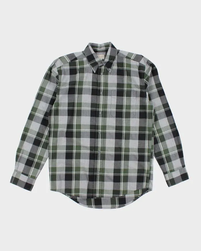 Filson Green Check Long Sleeve Shirt - XS sold by Rokit product image thumbnail 2