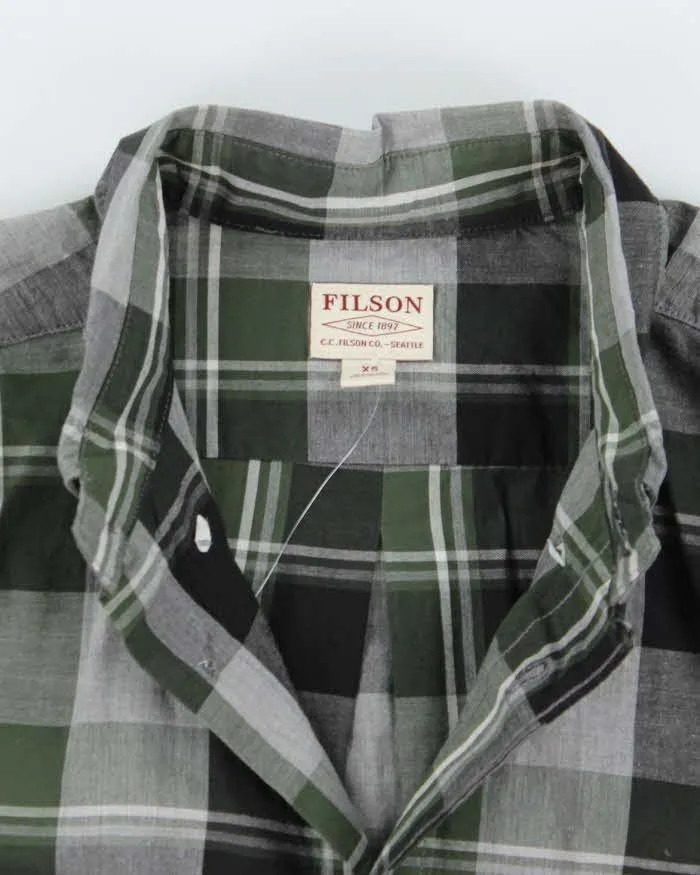 Filson Green Check Long Sleeve Shirt - XS sold by Rokit product image thumbnail 5
