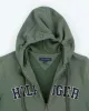 Vintage Y2K Tommy Hilfiger Spell Out Zip Up Hoodie - M sold by Rokit