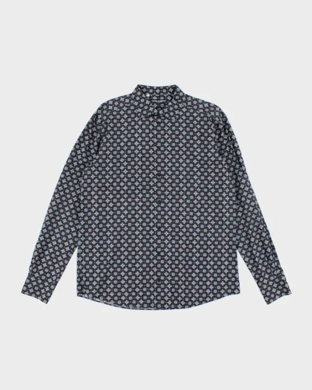 Dolce & Gabbana Patterned Long Sleeve Shirt - L made by Rokit