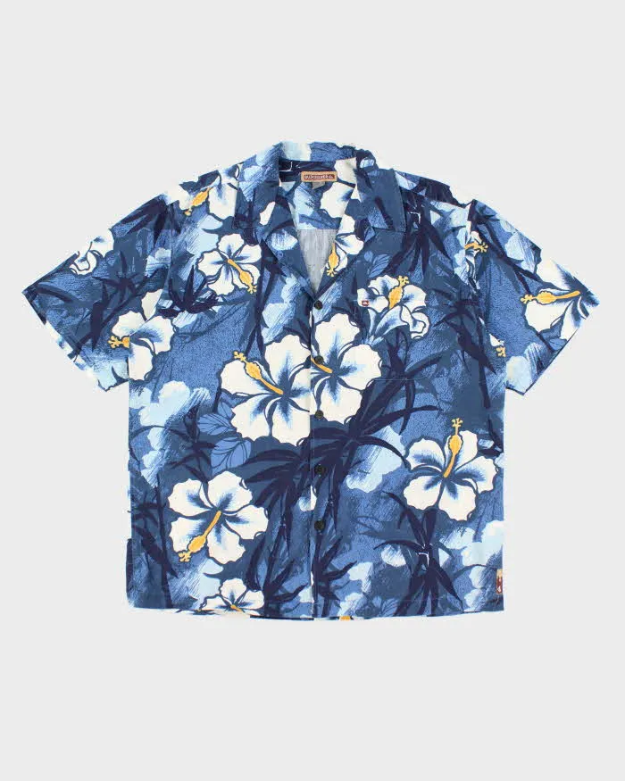 Vintage Y2K Quiksilver Hawaiian Button Up Shirt - L sold by Rokit