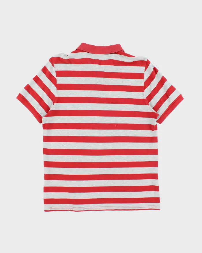 Vintage 2000's Burberry Striped Polo Shirt - M sold by Rokit product image thumbnail 2