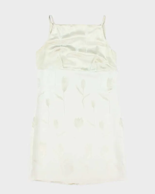 Vintage 90s Votre Nom Floral Mini Dress - M sold by Rokit