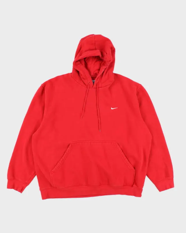 Vintage 2000's Nike Small Swoosh Oversized Hoodie - XL sold by Rokit