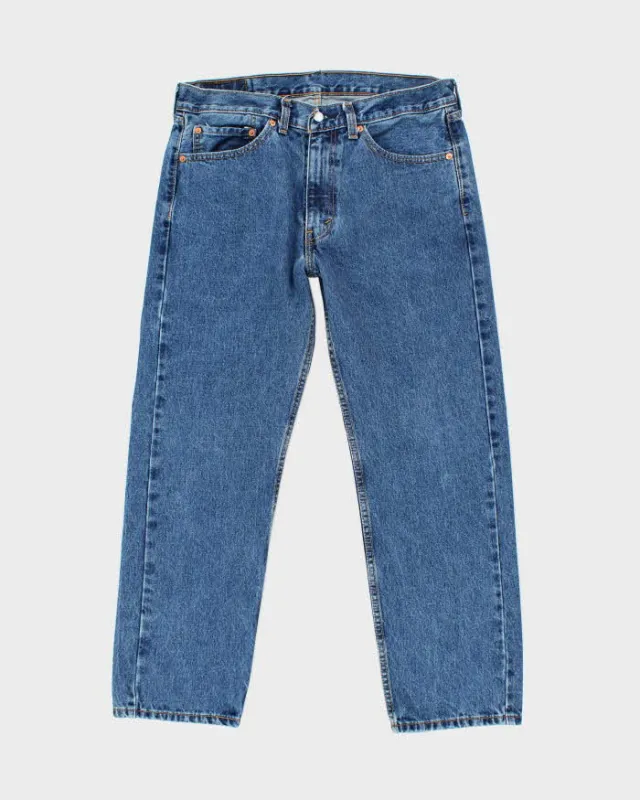 Levi's 505 Blue Jeans - W34 L29 sold by Rokit