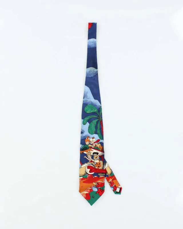 Vintage 90s Looney Tunes Silk Tie sold by Rokit