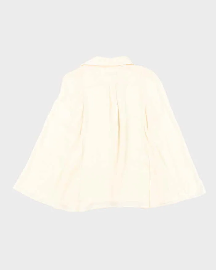 Valentino Silk Cape Blouse - M sold by Rokit product image thumbnail 2