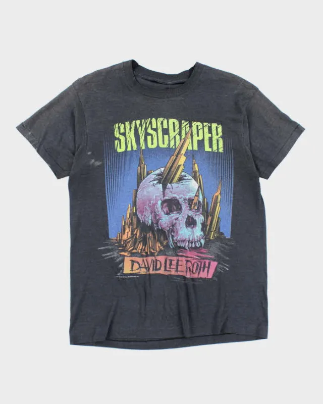 Vintage 80's David Lee Roth Skyscraper Tour T-Shirt - M sold by Rokit