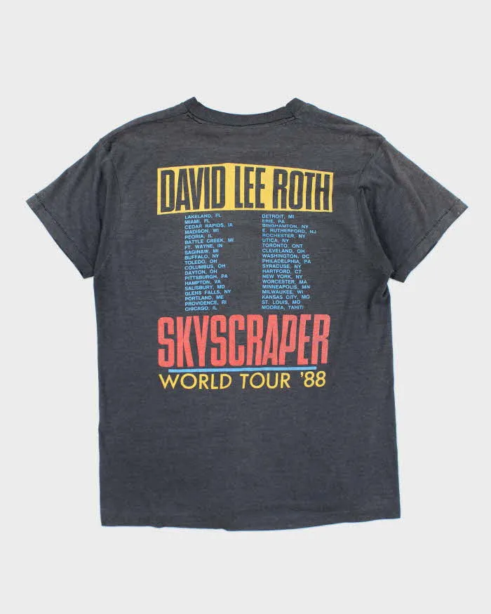 Vintage 80's David Lee Roth Skyscraper Tour T-Shirt - M sold by Rokit product image thumbnail 2