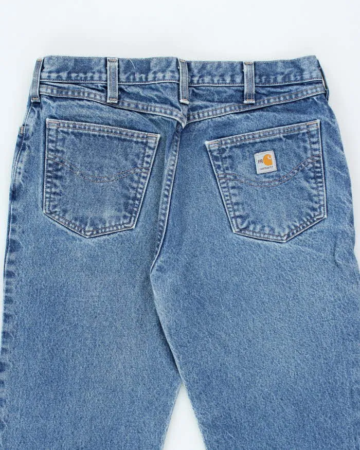 Vintage 00s Carhartt Workwear Medium Wash Jeans - W36 L32 sold by Rokit product image thumbnail 4