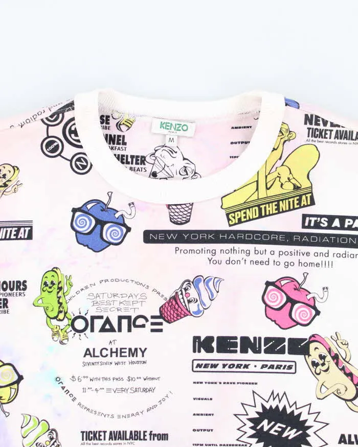Vintage 00s Kenzo All Over Print T-shirt - M sold by Rokit product image thumbnail 3
