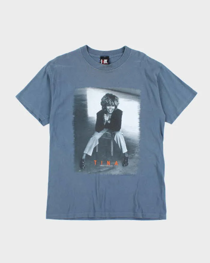 Vintage 90's Tina Turner Profile Graphic Band T-Shirt - L sold by Rokit