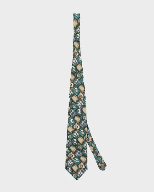Vintage 80s Pierre Cardin Silk Tie sold by Rokit