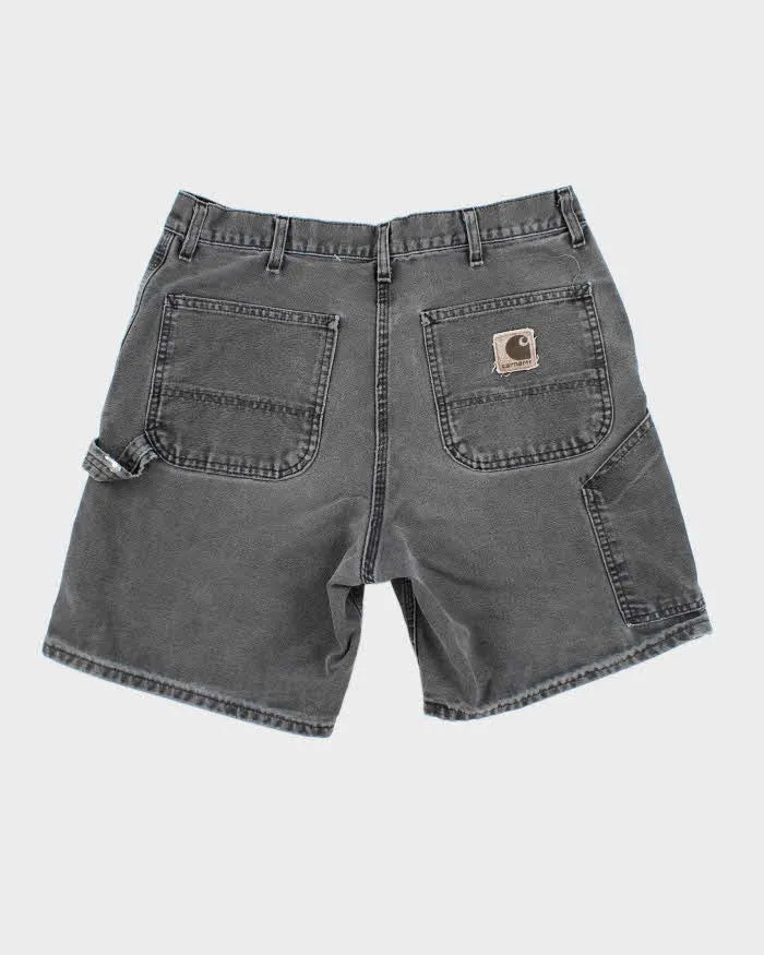 Vintage 90's Carhartt Faded Single Knee Carpenter Shorts - W30 L7 sold by Rokit product image thumbnail 2