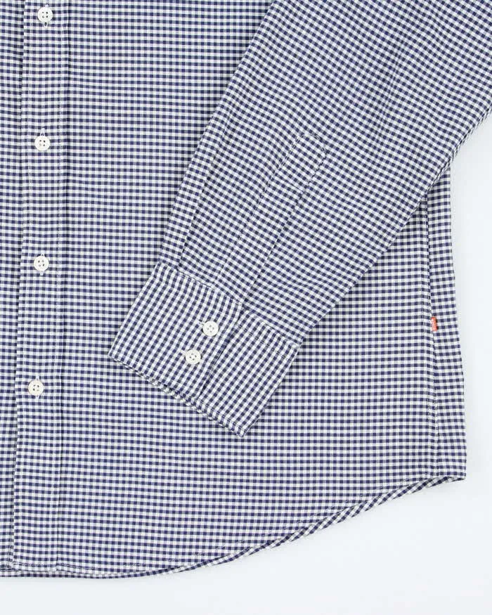 Vintage Hugo Boss Checked Long Sleeve Shirt - L sold by Rokit product image thumbnail 3