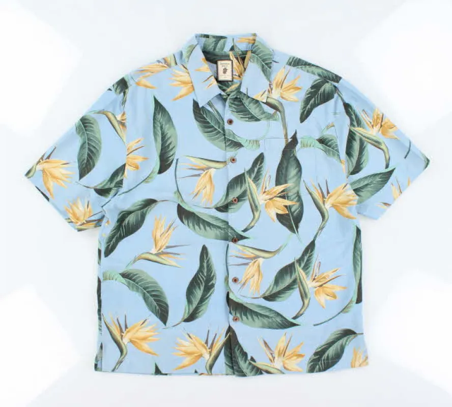 Vintage Jamaica Jaxx Silk Hawaiian Shirt - XXL sold by Rokit