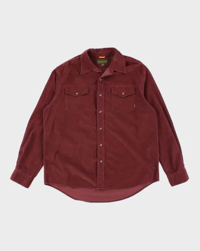 Vintage 90's Timberland Oversized Button Up Corduroy Shirt - XL sold by Rokit