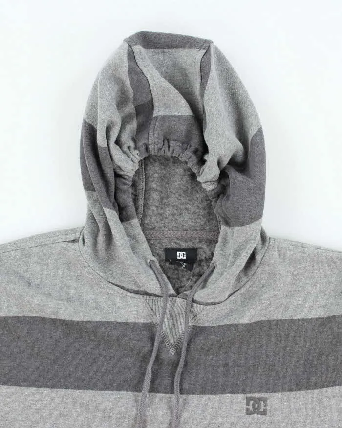 Vintage Y2k 00s DC Shoe Co Striped Hoodie - L sold by Rokit product image thumbnail 3