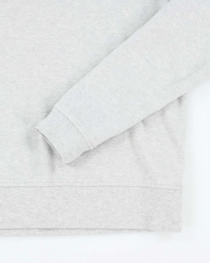 Vintage Burberry Brit Small Embroidered Logo Quarter Zip Sweatshirt - L sold by Rokit product image thumbnail 4