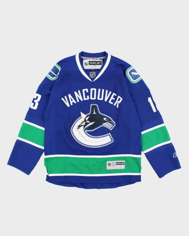 Vintage 2000's Reebok NHL Vancouver Canucks Hockey Jersey - S sold by Rokit