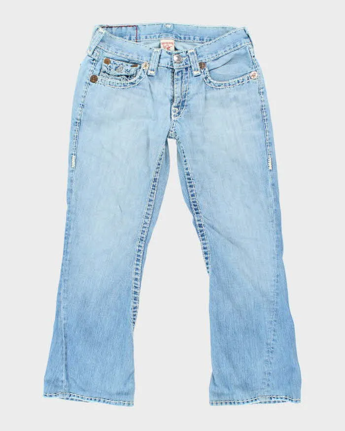 Vintage Y2K True Religion Bootcut Light Wash Jeans - W32 L28 sold by Rokit