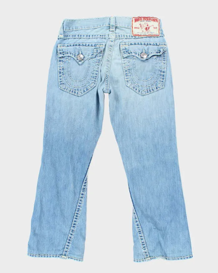 Vintage Y2K True Religion Bootcut Light Wash Jeans - W32 L28 sold by Rokit product image thumbnail 2