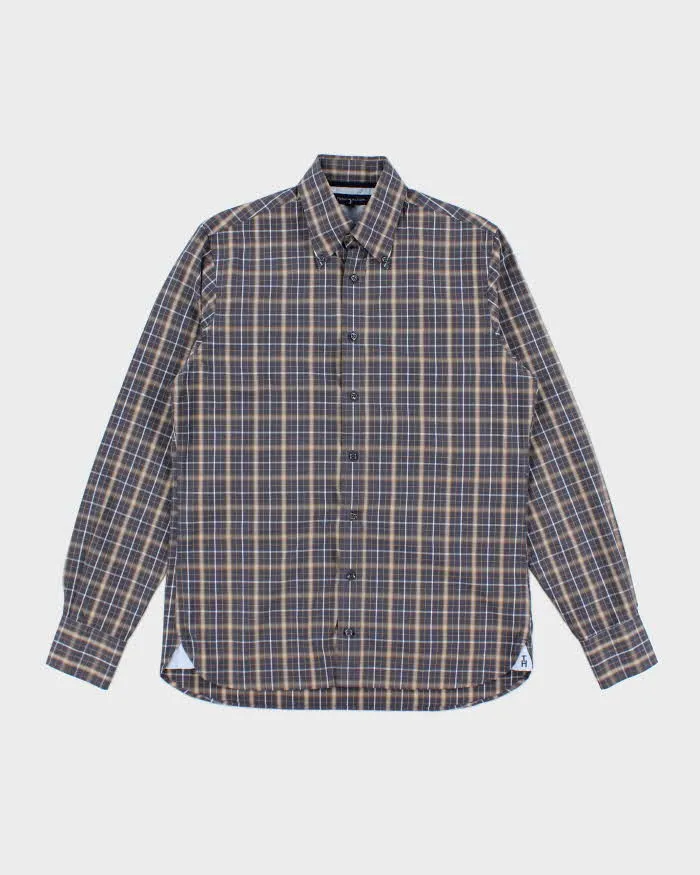 Vintage Tommy Hilfiger Checked Long Sleeve Oversized Shirt - S sold by Rokit