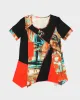 Vintage Y2k 00s Patchwork Mini Dress - M sold by Rokit