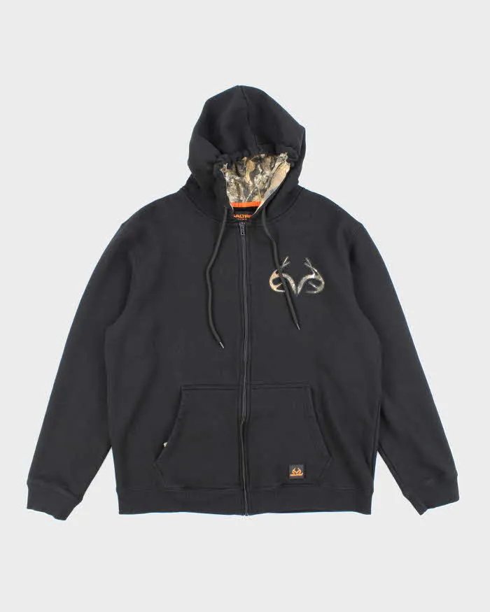 Vintage Y2K Real Tree Oversized Zip Up Hoodie - XL sold by Rokit