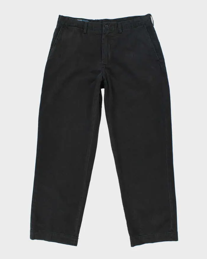 Vintage 90's Ralph Lauren Wide Leg Chino Trousers - W34 L29 sold by Rokit