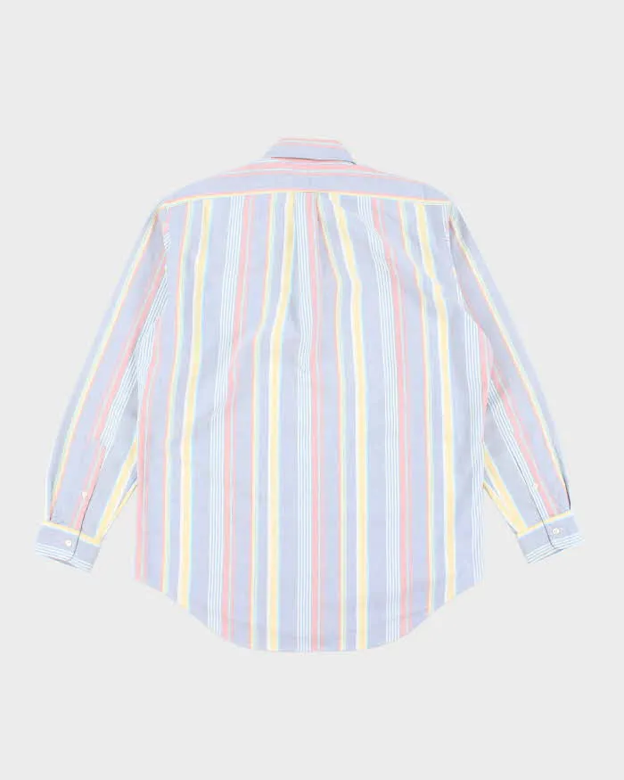 Vintage Ralph Lauren Stripe Long Sleeve Shirt - XXL sold by Rokit product image thumbnail 2