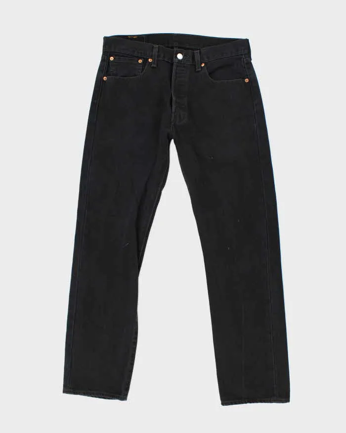 Vintage 90's Levi's 501 Black Wash Denim Jeans - W32 L28 sold by Rokit