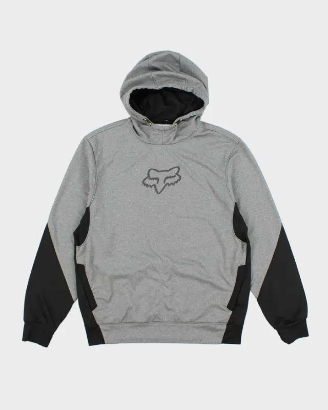 Vintage Y2K Fox Racing Motocross Lightweight Hoodie - L made by Rokit