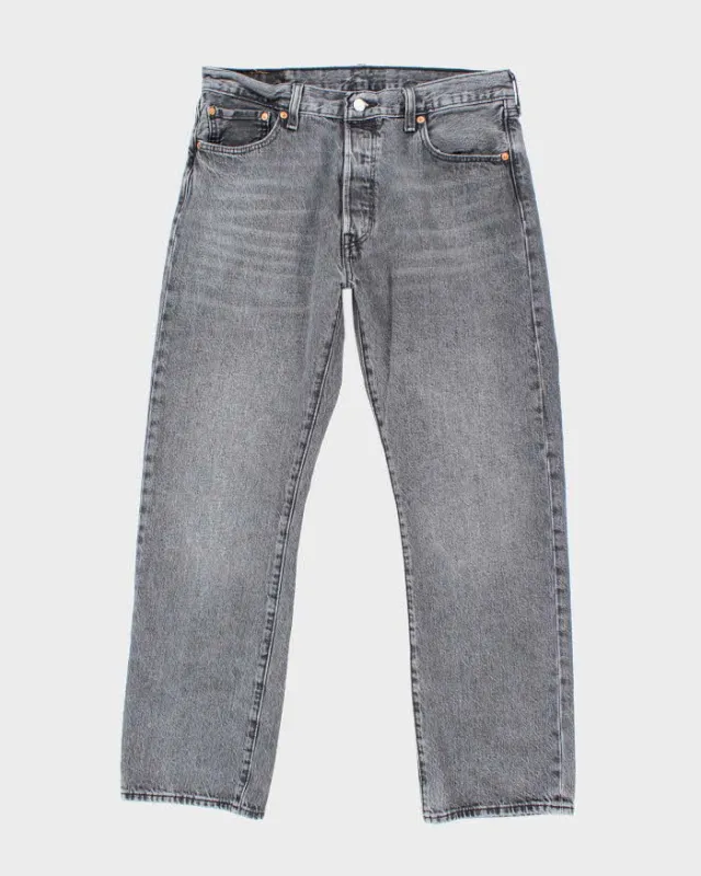 Vintage 90's Levi's 501 Medium Grey Wash Denim Jeans - W32 L27 sold by Rokit